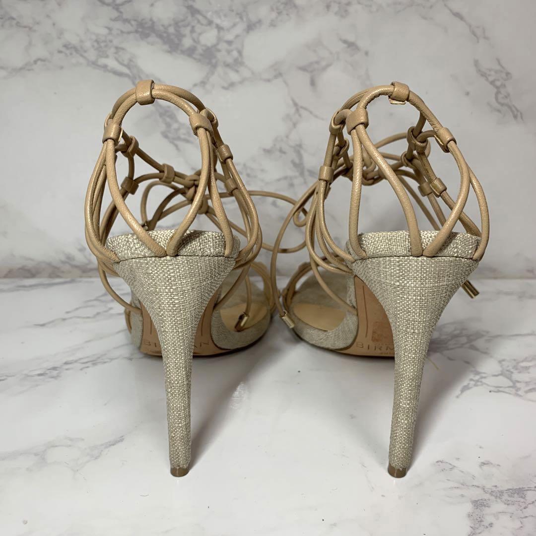 独特な Alexandre Birman アレクサンドルバーマン 編み込み サンダル