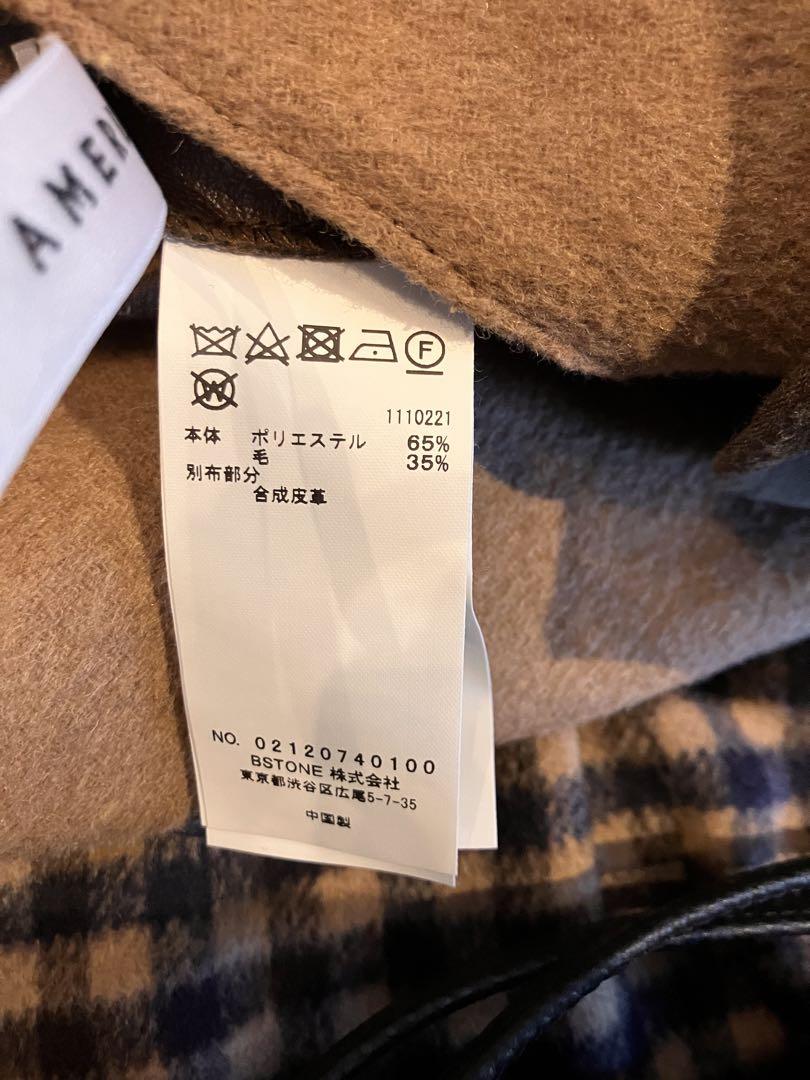 ジャケット・アウター REVERSIBLE COLOR PONCHO COAT