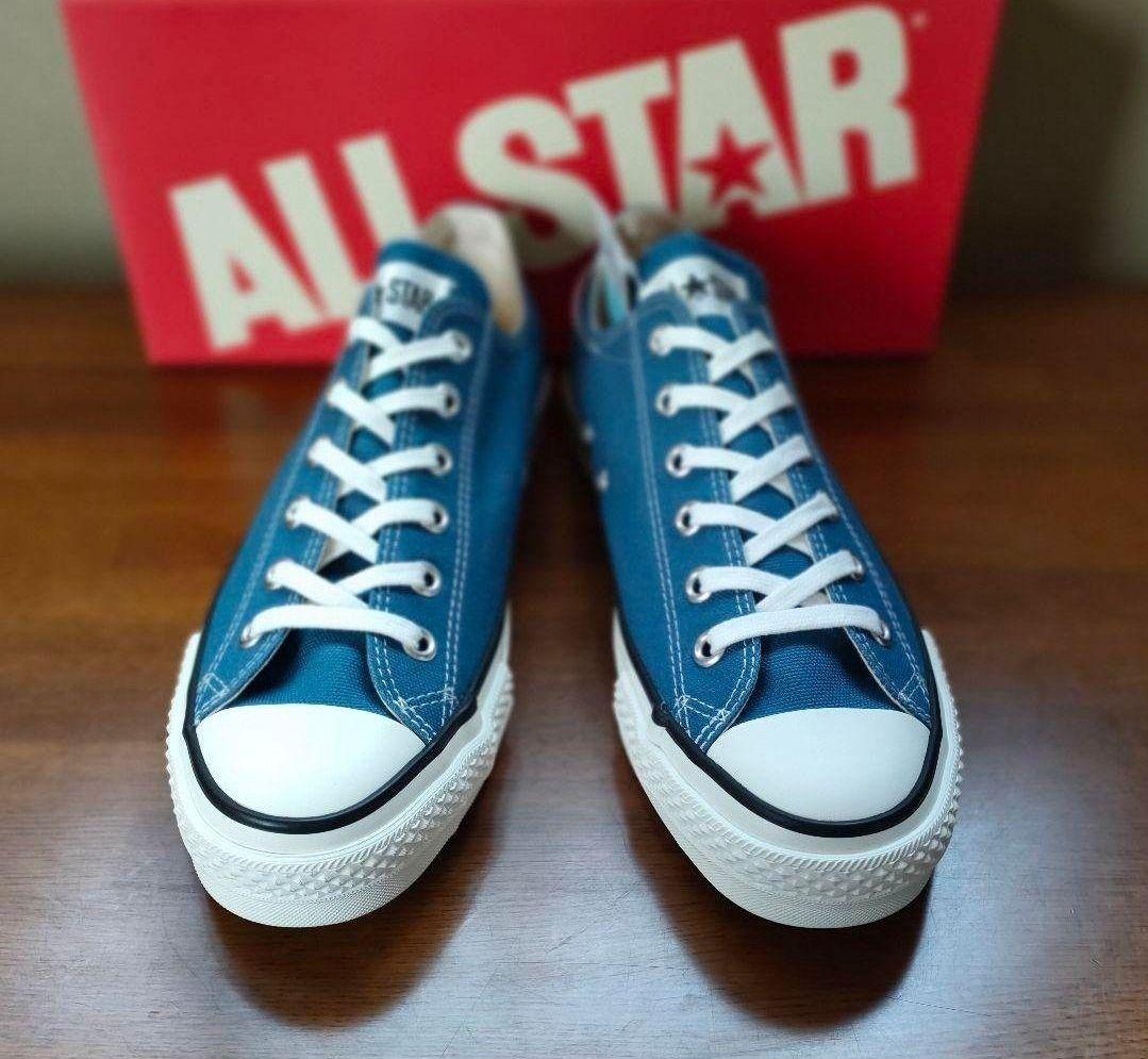 ①希少✨コンバースCANVAS ALL STAR J OX ライトネイビー ①希少✨コンバースCANVAS ALL STAR J OX ライトネイビー