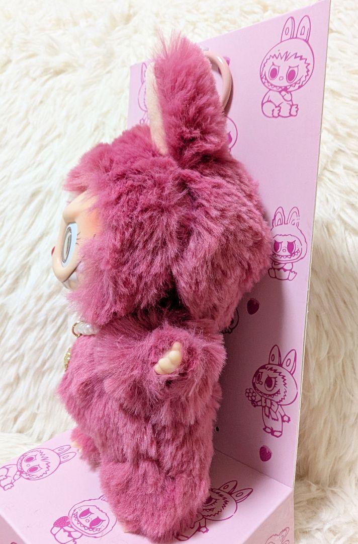 ZIMOMO ジモモ ぬいぐるみ キーホルダー LABUBU ピンク デビル②