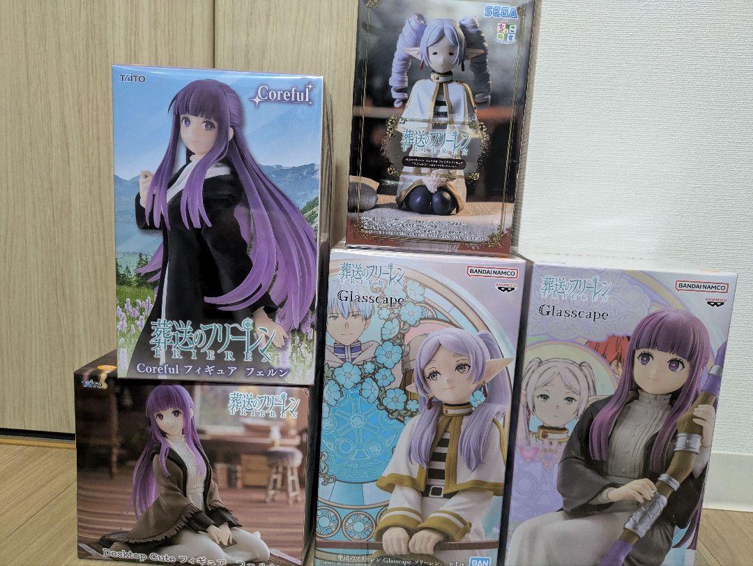 【新品・未開封品】葬送のフリーレン　フィギュア5体セット