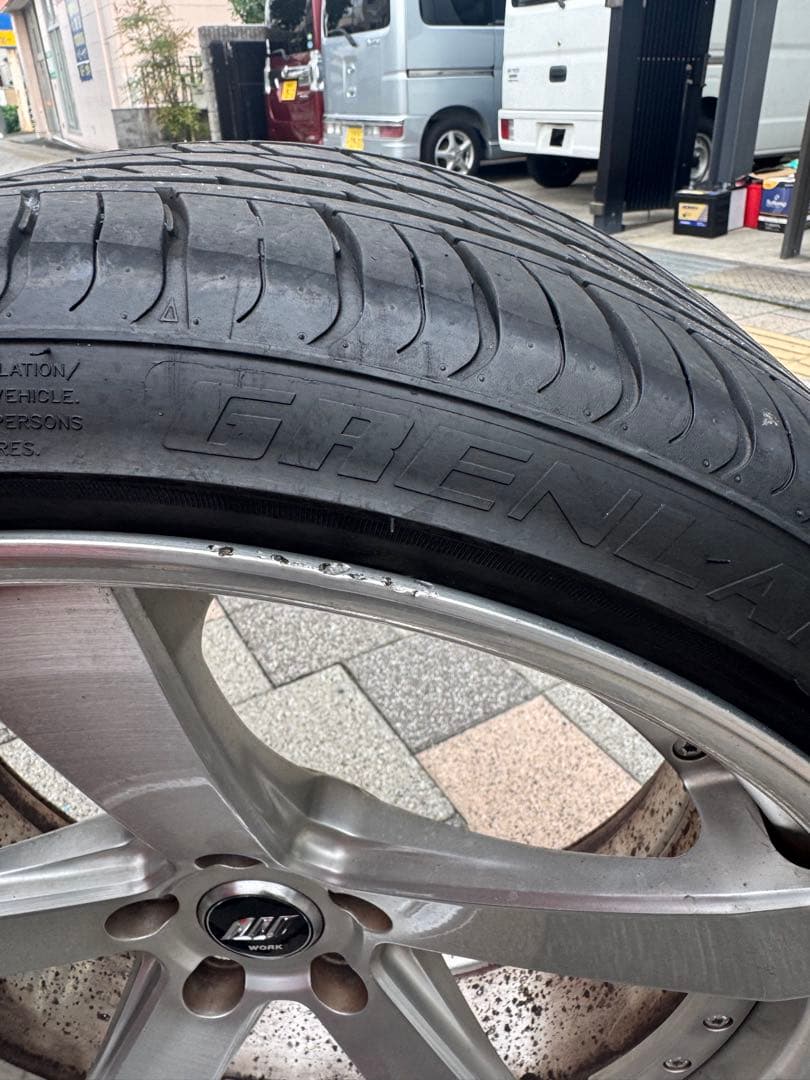 アルミホイール 21インチやや傷や汚れあり