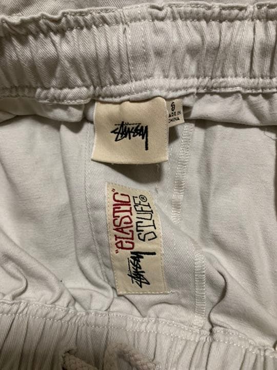 stussy brushed beach pant bone S ビーチパンツ | www.alyafi-ip.com