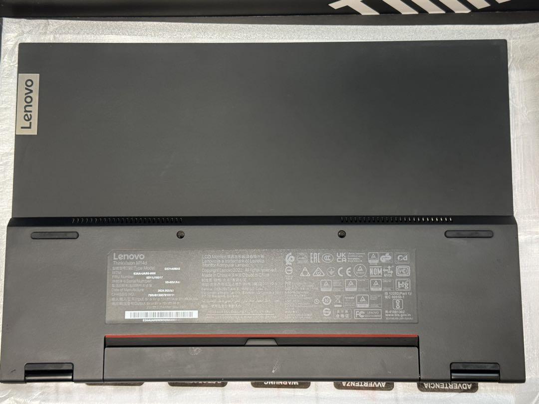 ThinkVision M14d モバイルモニター