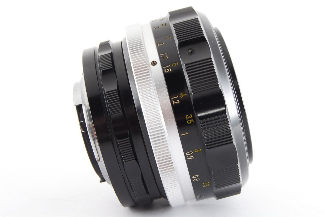 新品人気SALE 美品 ニコン NIKKOR-S AUTO 55mm F1.2 8401 4eLI9-m53726120341 超特価国産