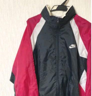 □キナル別注□ NIKE ナイキ ナイロンジャケット ヴィンテージ 銀タグ