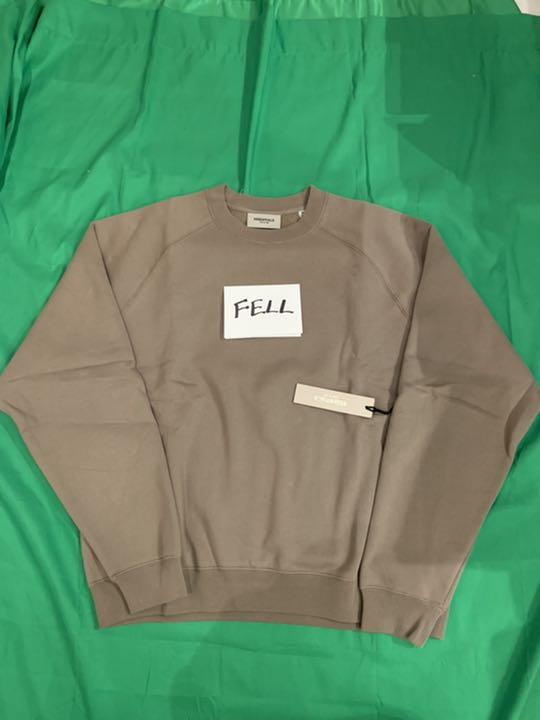 超激安在庫 FOG ESSENTIALS エッセンシャルズ バックロゴスウェット TAPLE 0sPm5-m53727059238 特価超歓迎