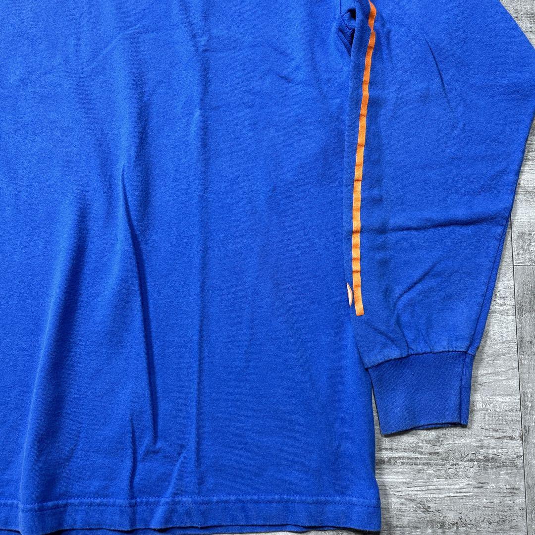 90s USA製 NHSタグ INDEPENDENT ロンT カットソー 袖ロゴ