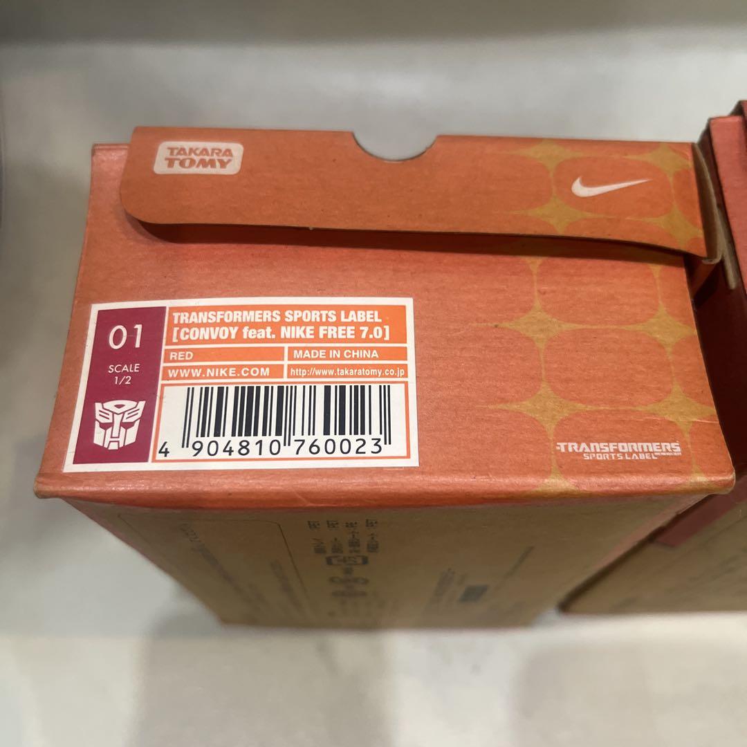 トランスフォーマー×NIKEコラボフィギュア　2個セット　ビンテージ