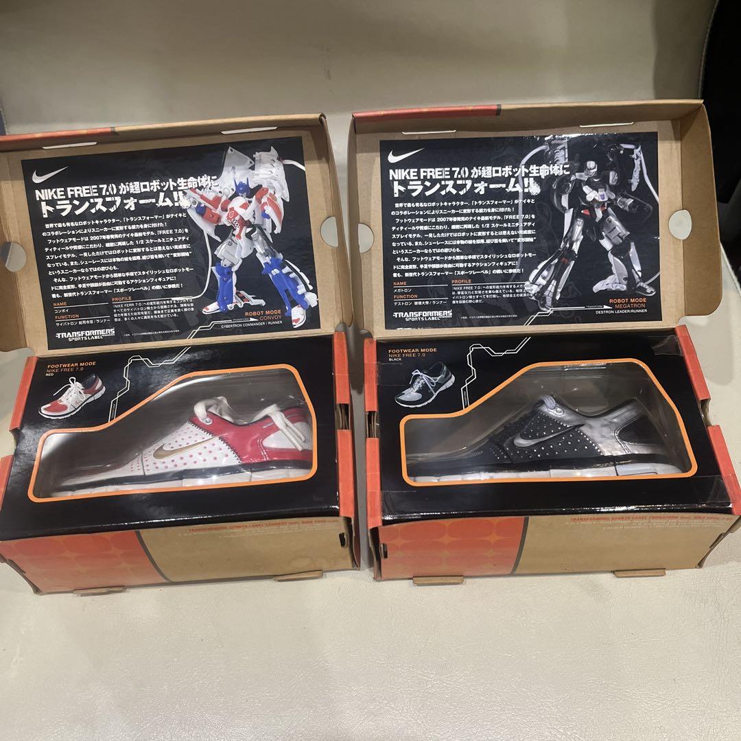 トランスフォーマー×NIKEコラボフィギュア　2個セット　ビンテージ