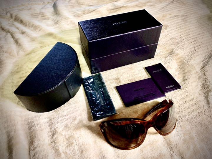 得価100%新品 GACKT着用モデルPRADA べっ甲柄サングラス R4103-m53730736046 定番在庫