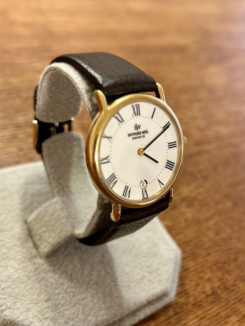 RAYMOND WEIL レイモンドウィル 9124-2 18K GEP腕時計