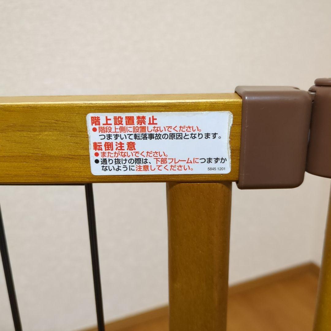 Richell リッチェル ペット用木製おくだけ ドア付きゲート Ｌ