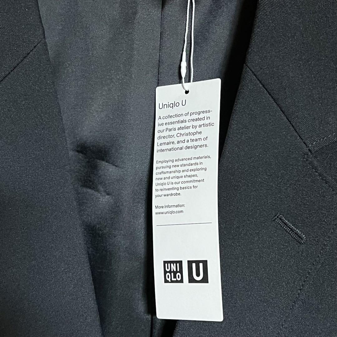 ユニクロ UNIQLO U 2020ss テーラードジャケット 黒 L 新品