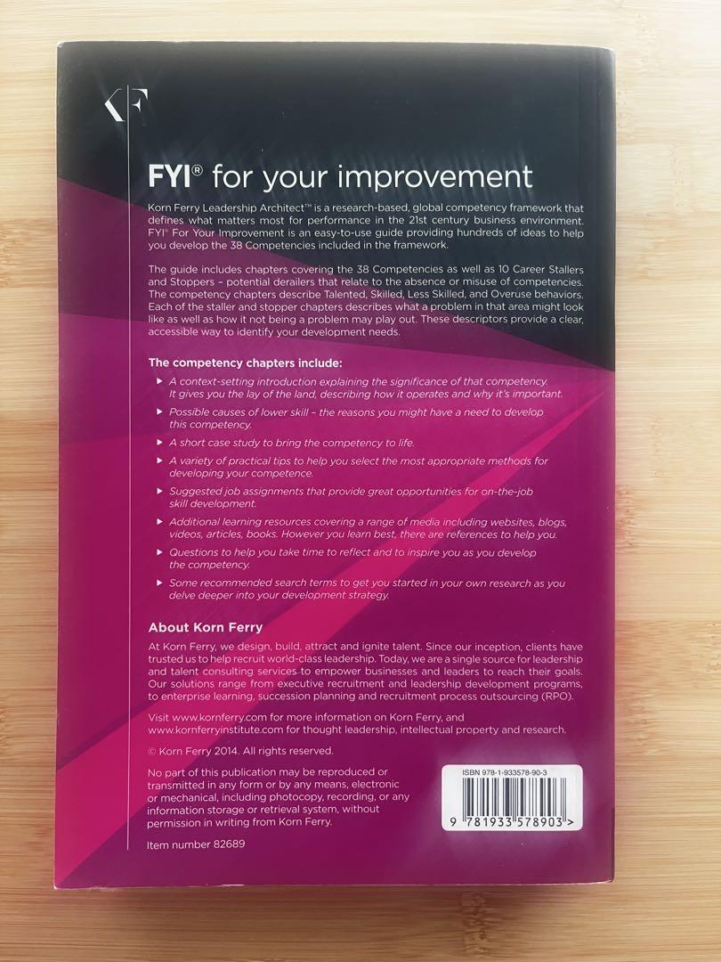 ビジネス・経済 KORN FERRY FYI for your improvement