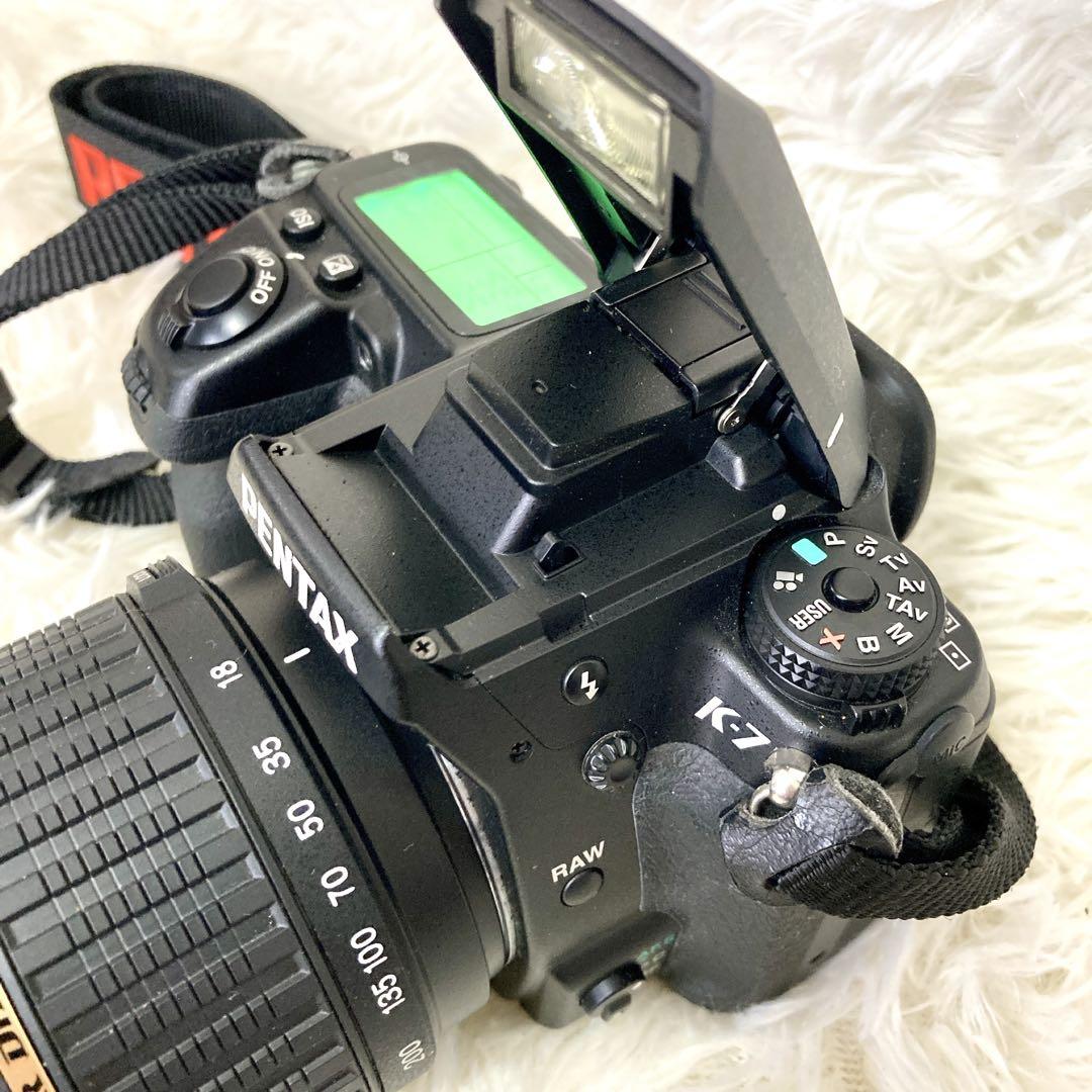 【セール✨】PENTAX K-7 デジタル一眼レフ 18-200mm デジカメ