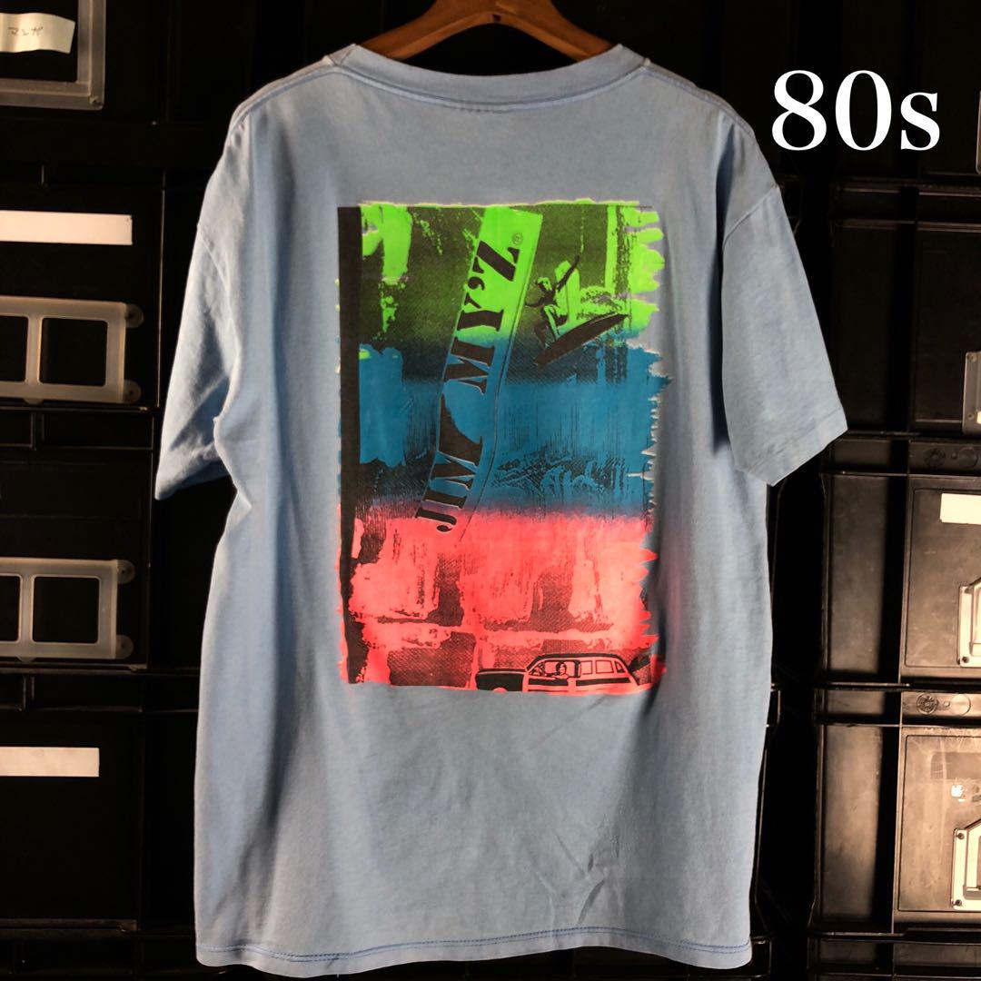 USA製 80s 90s ヴィンテージTシャツ シングルステッチ 黒Tee