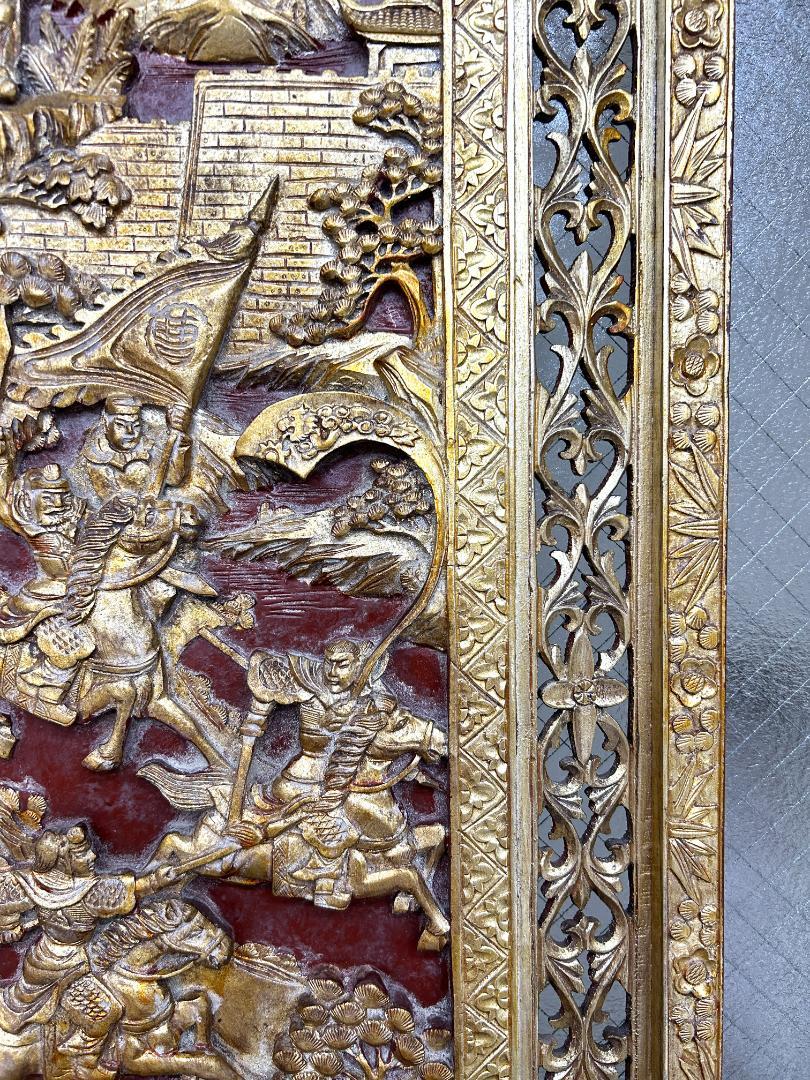 中国明時代 金彩額 三国志 三国ストーリー 画像11