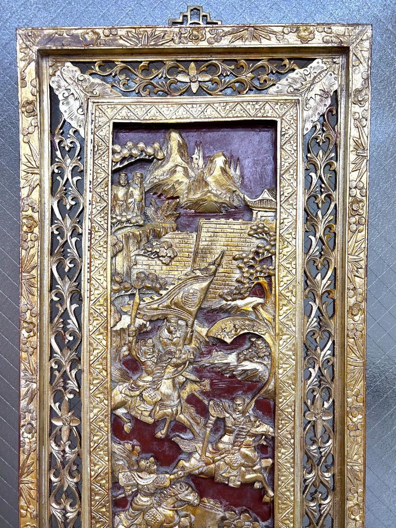 中国明時代 金彩額 三国志 三国ストーリー 画像2