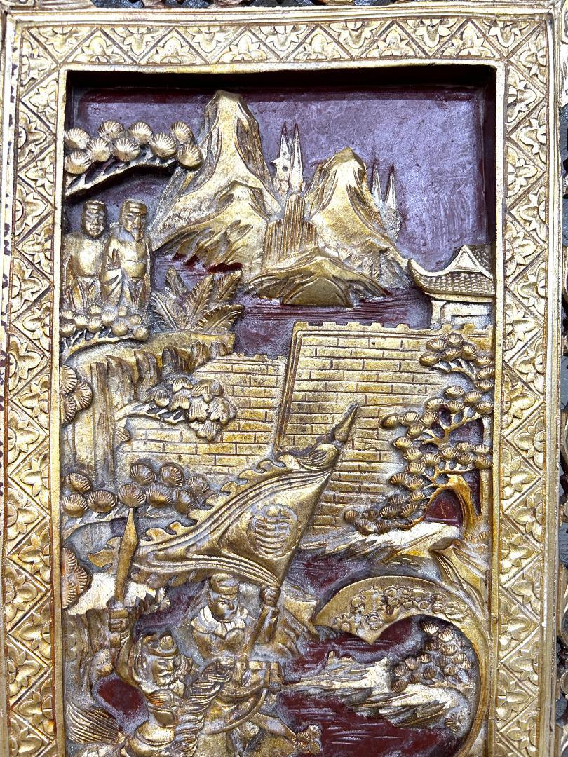 中国明時代 金彩額 三国志 三国ストーリー 画像4