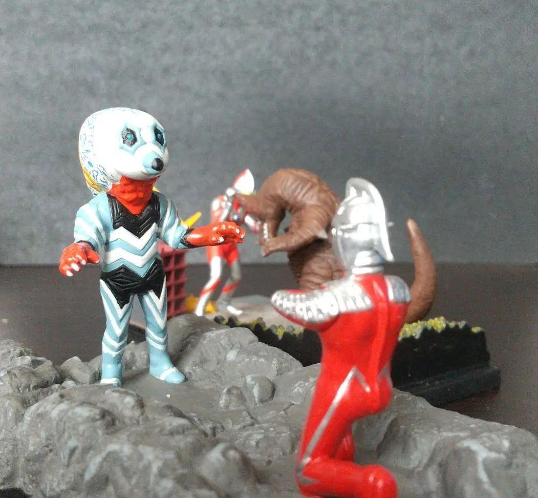 ウルトラマン ウルトラセブン ジオラマ セット フィギュア