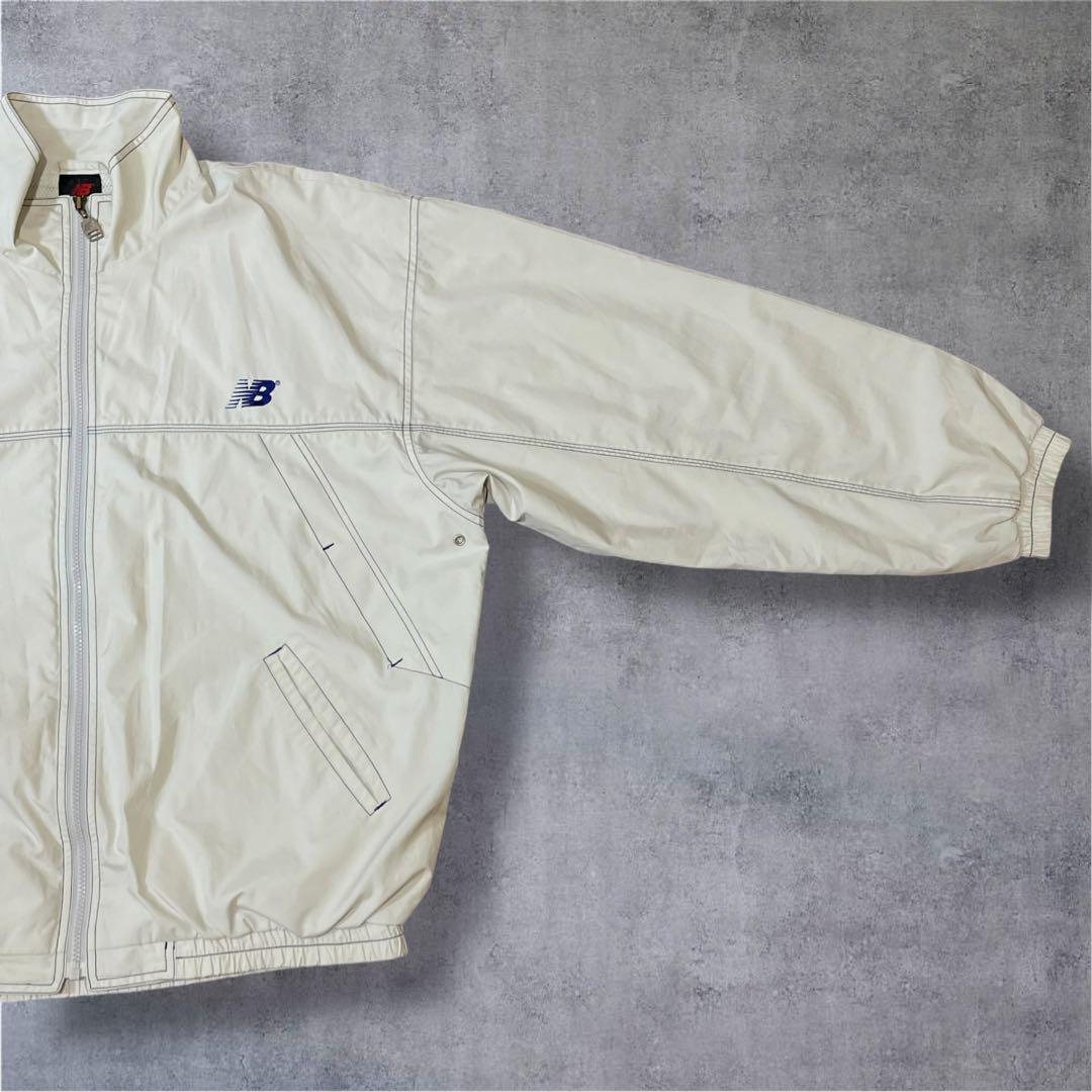 【h2581】90sニューバランスNewbalanceナイロンジャケット XL