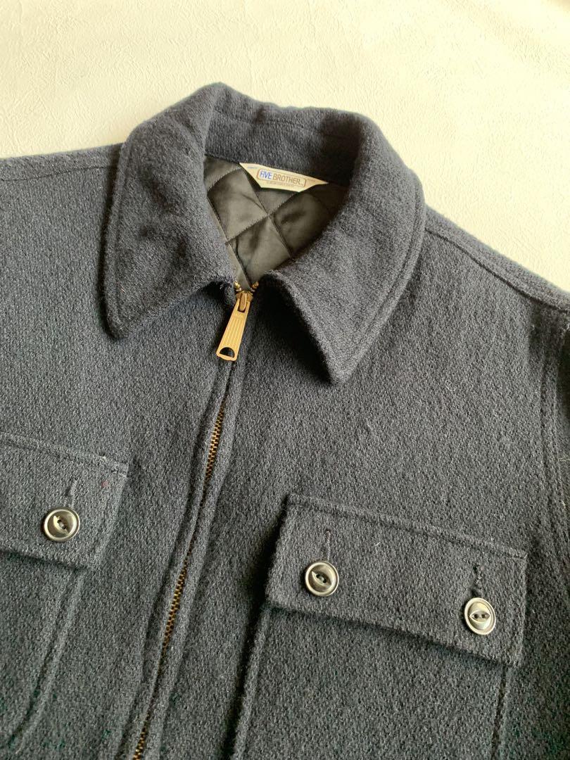 FIVE BROTHERファイブブラザーCPOジャケット　M  NAVY