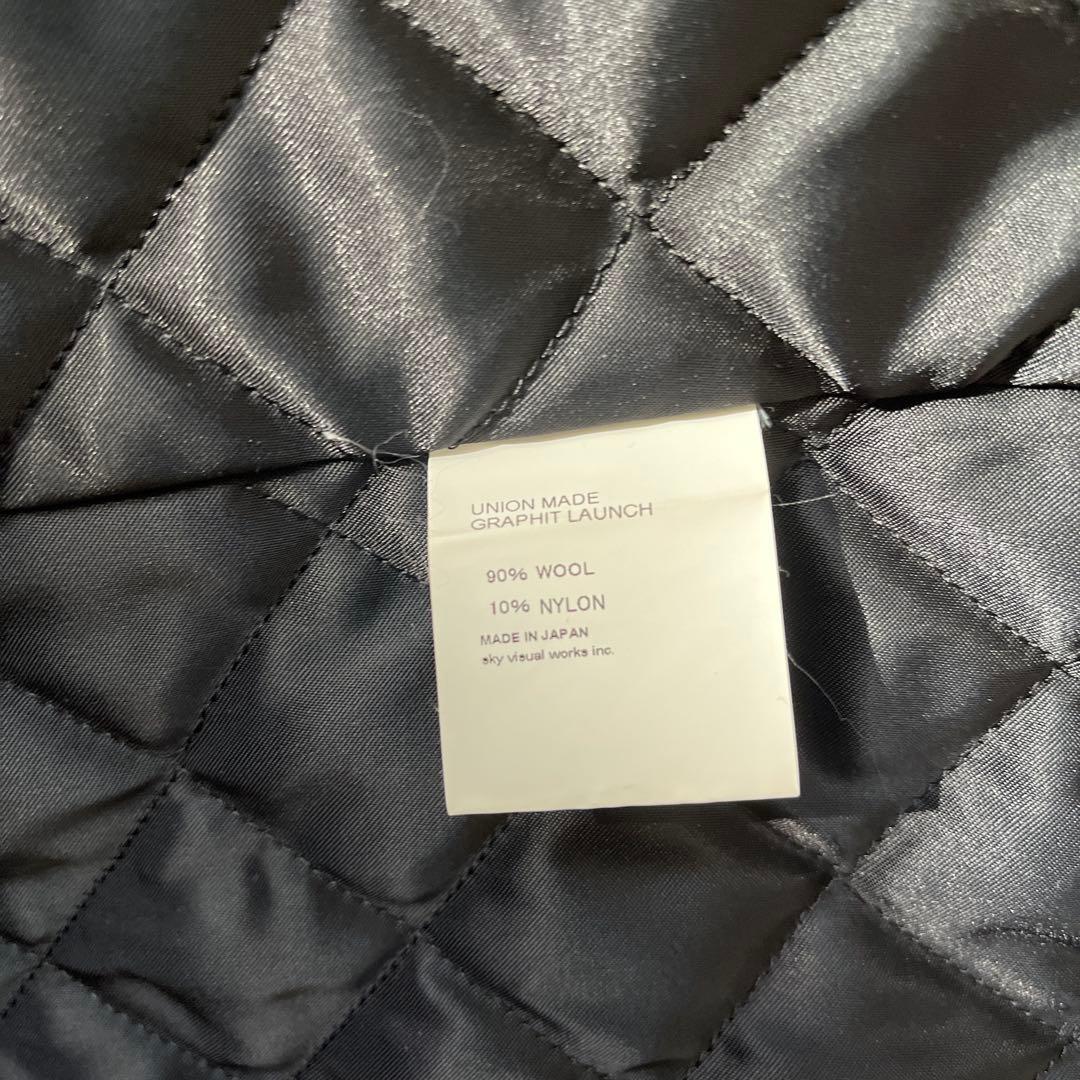 UNION MADE GRAPHIT LAUNCH ウールダブルブレストコート UNION MADE GRAPHIT LAUNCH ウールダブルブレストコート