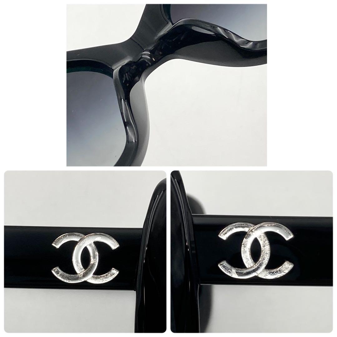 パグ様専用✨CHANEL サングラス 黒 ココマーク 5183-A オーバル