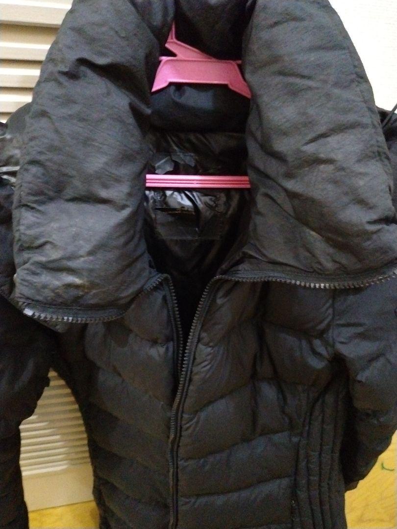 TATRAS タトラス　ブラックフード付きロングダウンジャケット