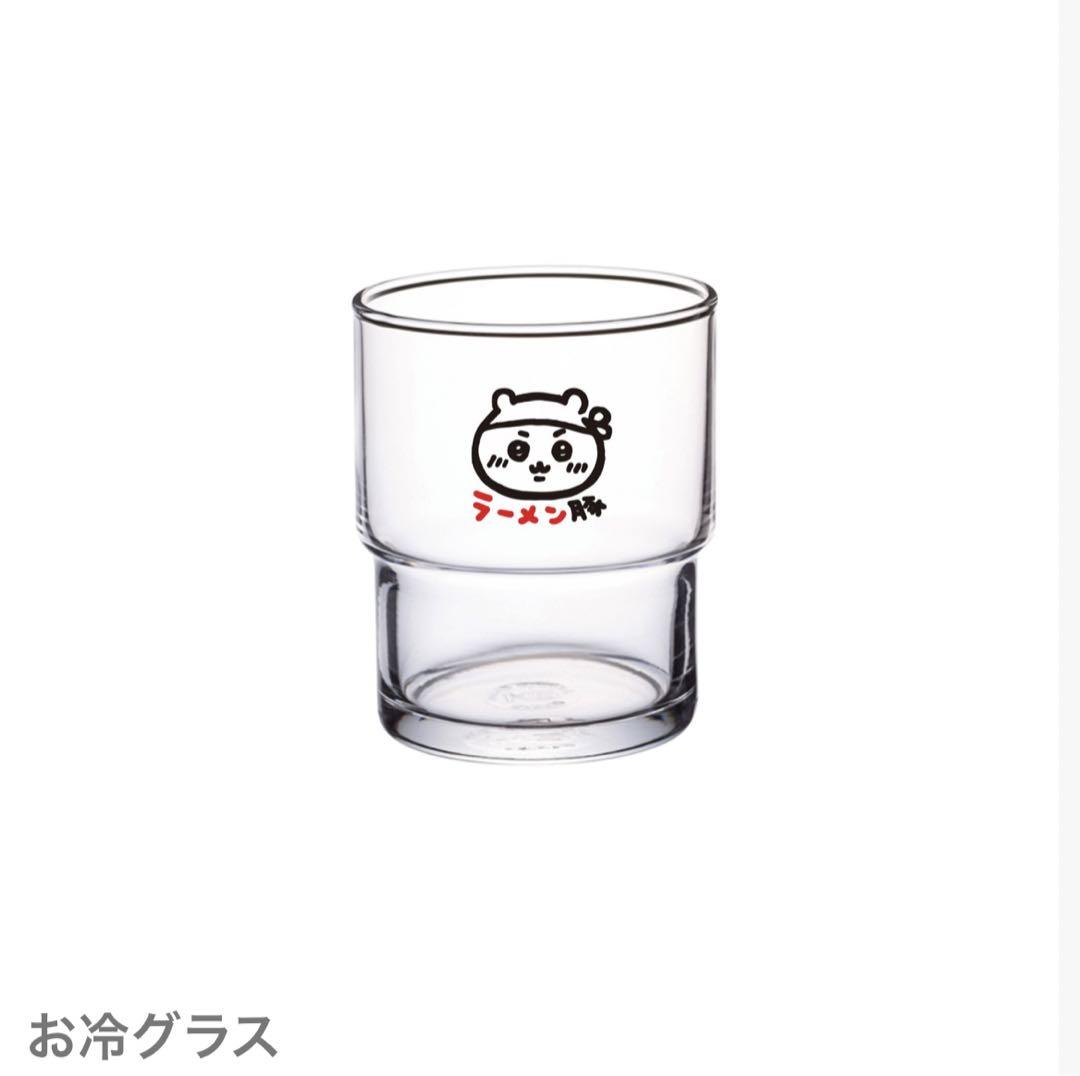 ちいかわラーメン豚お冷グラス2個セット