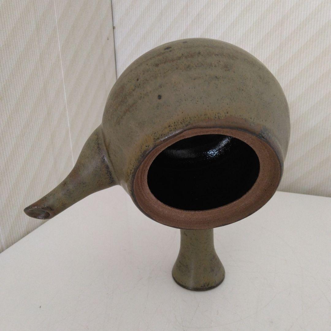 陶器製急須と茶碗5個セット 陶芸(銘あり）保管品 - メルカリ