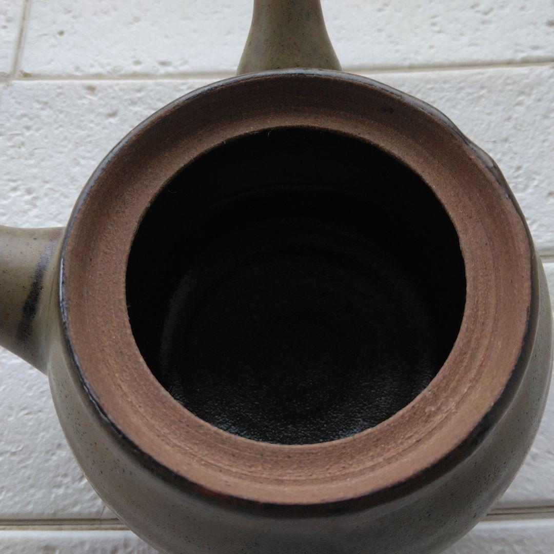 陶器製急須と茶碗5個セット 陶芸(銘あり）保管品 - メルカリ