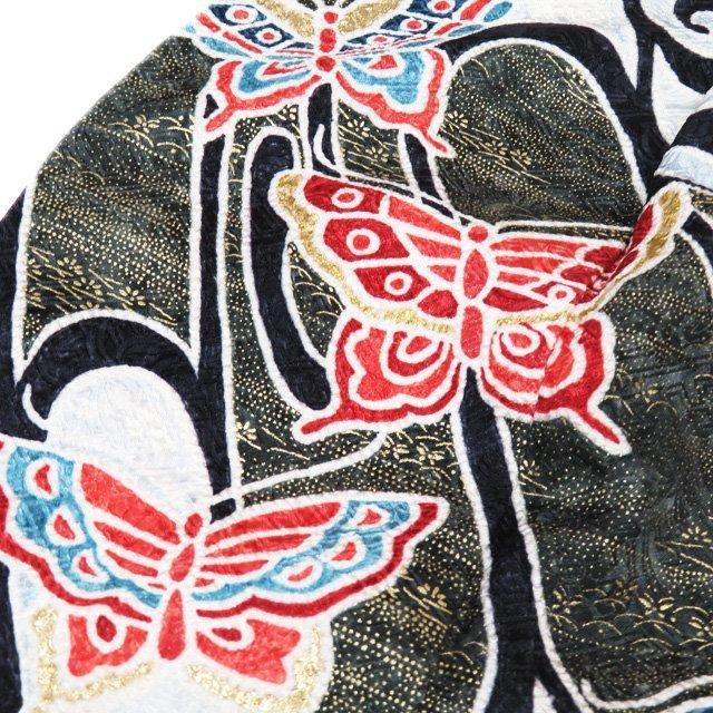 振袖 着物 中古 リサイクル 正絹 鹿の子絞 身丈159cm M A976-7