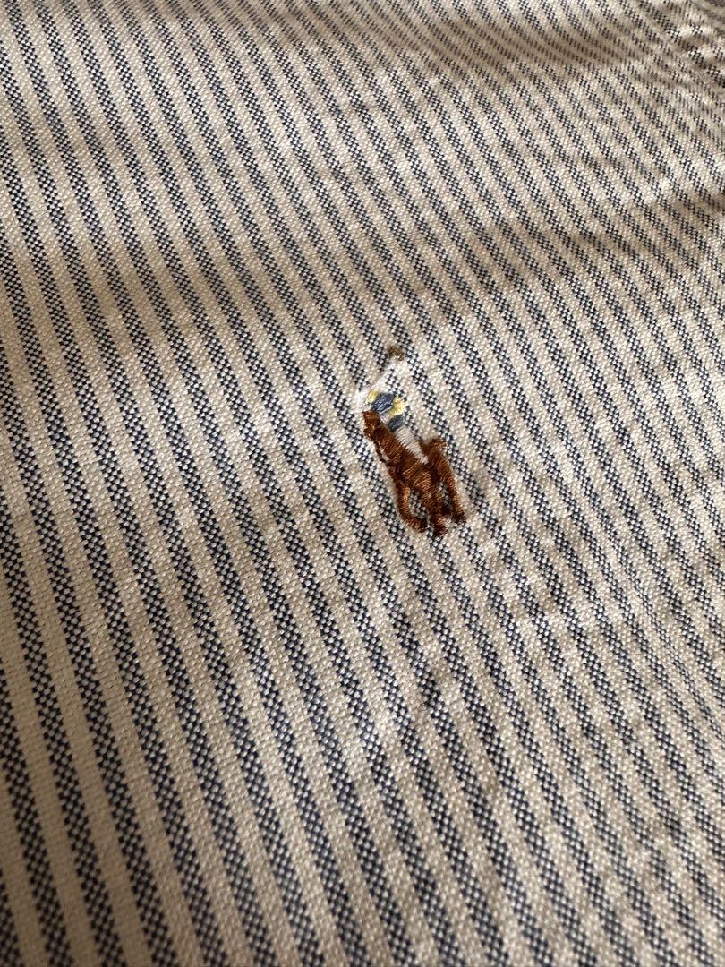 Polo Ralph Lauren 長袖シャツ L/XL ストライプ