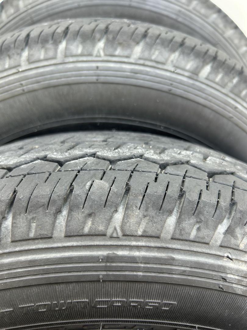 12インチ スチールホイールセット　DUNLOP 145R12 6PR LT
