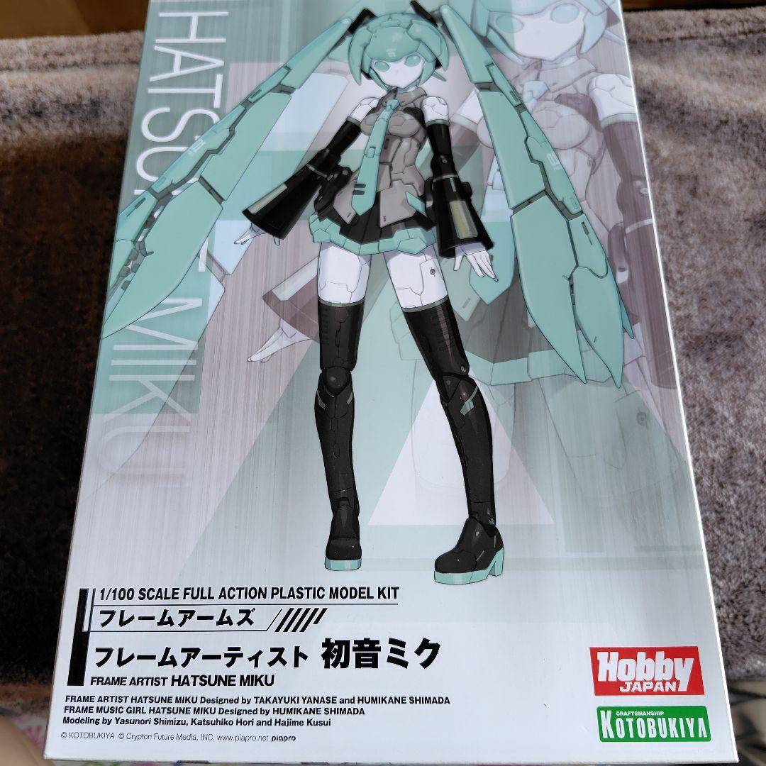 コトブキヤ 1/100 フレームアーティスト 初音ミク フレームアームズ