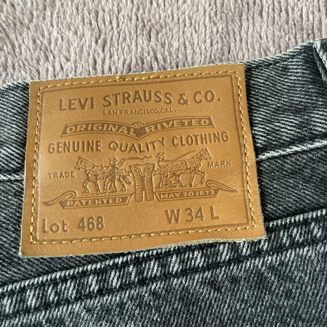 LEVI’S ブラックショートパンツ W34