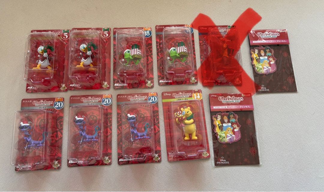 ディズニークリスマスオーナメント くじ2025