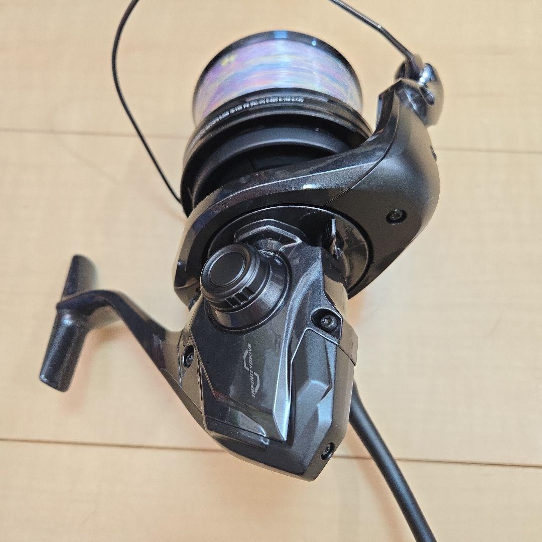 Shimano 23 パワーエアロ TD 極太 PEライン3号付き