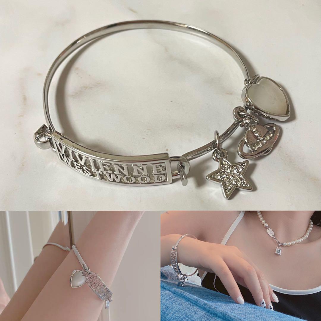 vivienne westwood LOVE ME 3連 チャーム ブレスレット