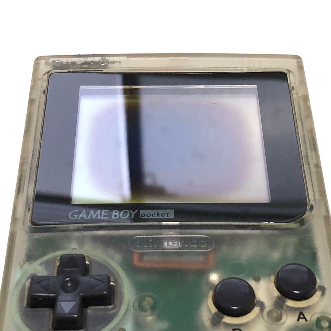 Nintendo 旧世代ゲーム機本体 【初期型】ゲームボーイポケット クリア Nintendo 旧世代ゲーム機本体 【初期型】ゲームボーイポケット クリア