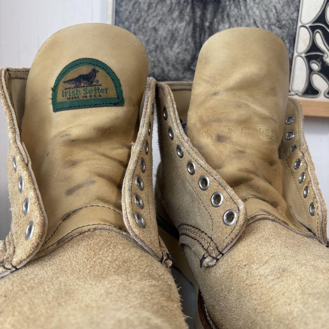 96年 Red Wing 8167 スエード ブーツ US 8 E 半円犬タグ