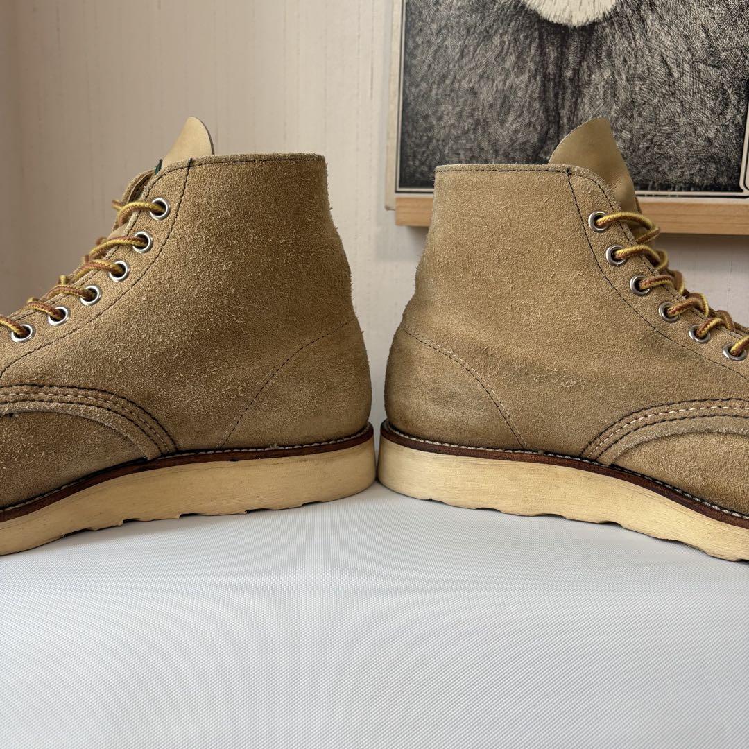 96年 Red Wing 8167 スエード ブーツ US 8 E 半円犬タグ