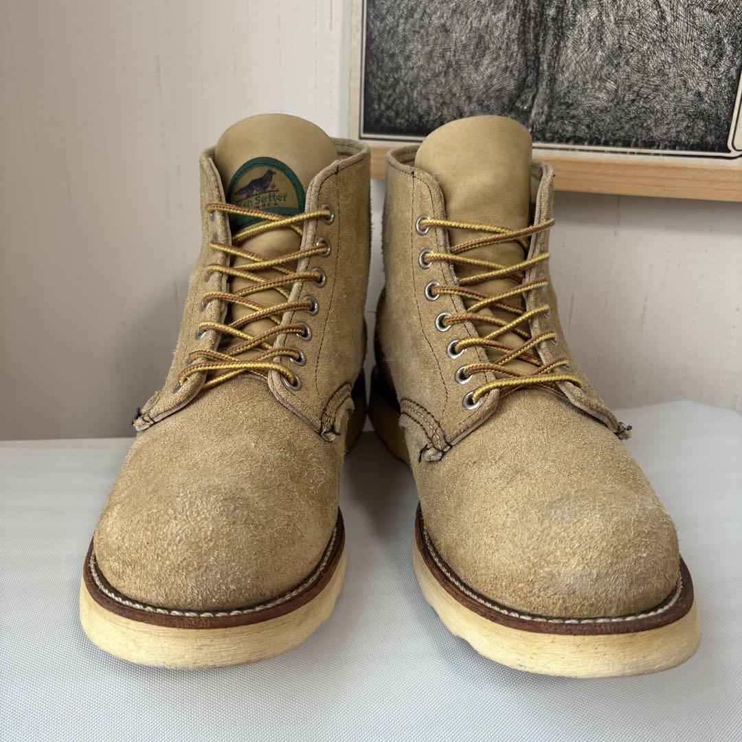 96年 Red Wing 8167 スエード ブーツ US 8 E 半円犬タグ