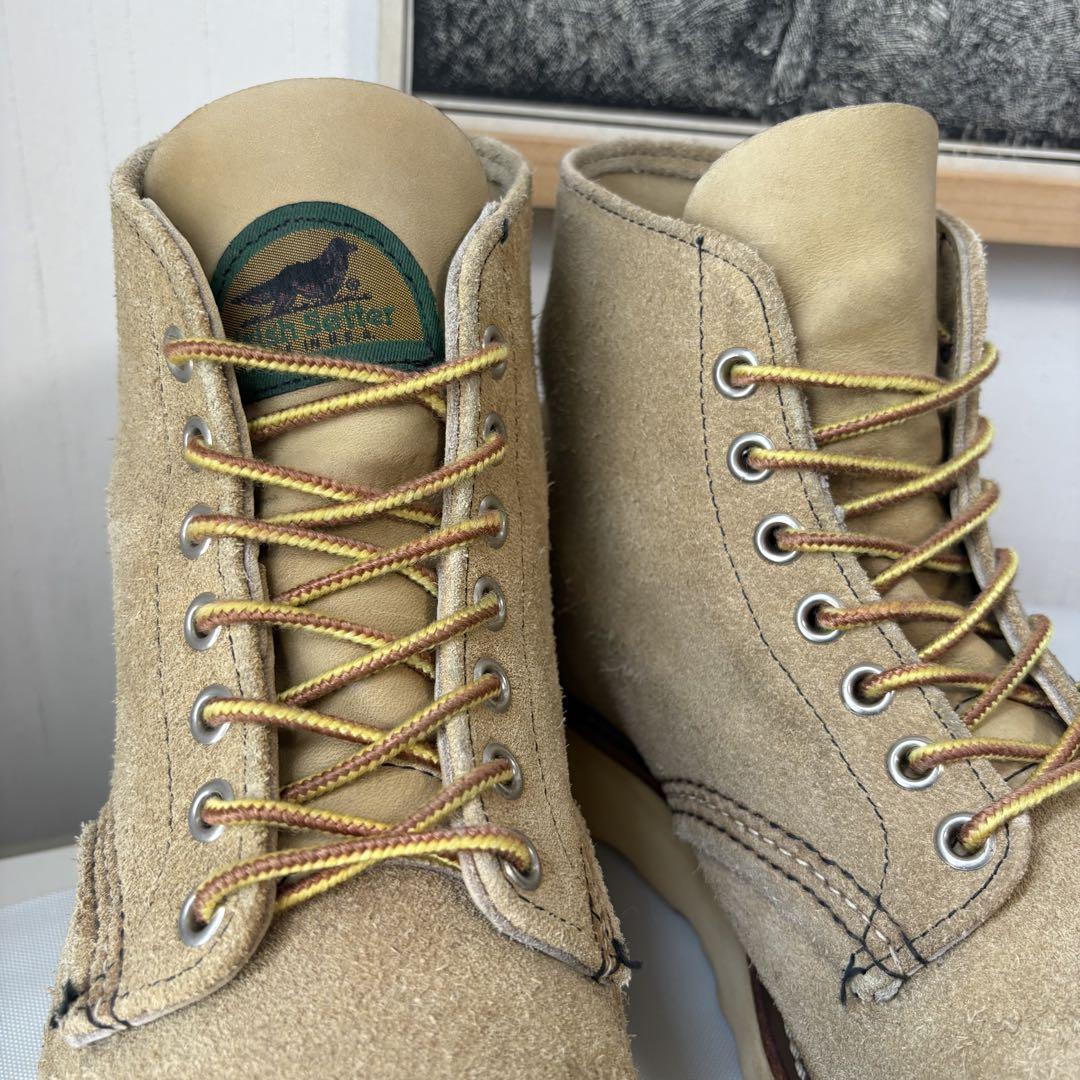 96年 Red Wing 8167 スエード ブーツ US 8 E 半円犬タグ