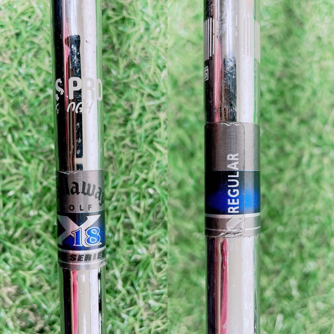 ゴルフ メンズ アイアン キャロウェイ X18 プロ 初心者 N1591