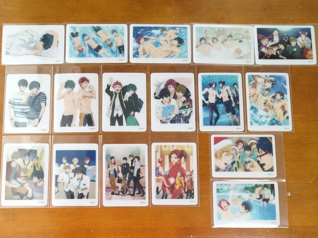 Free! ミニフォトカード 卒業式 金メダル ハイスピ 大学生