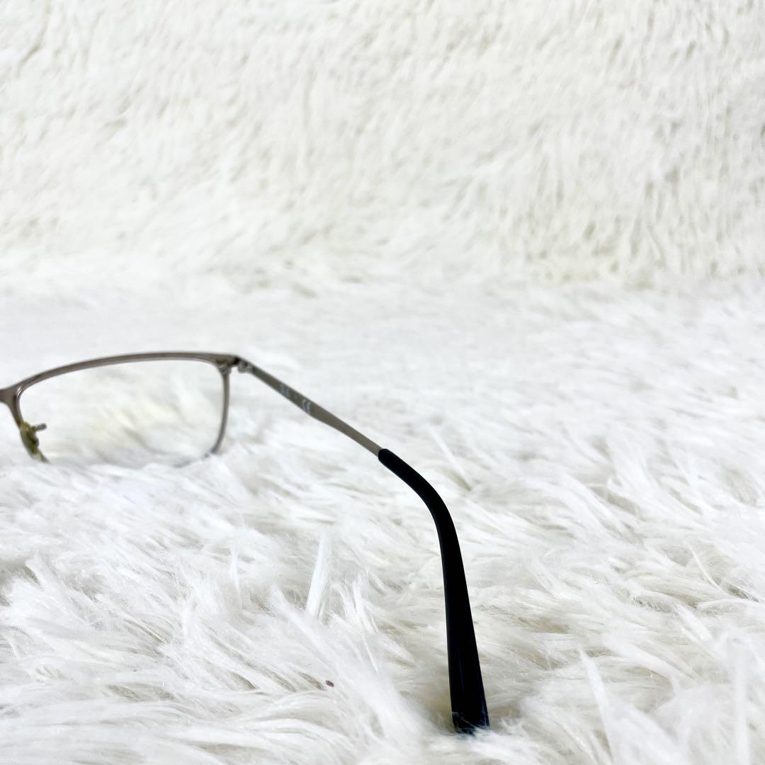 Ray-Ban　レイバン　メガネ　RB6348D　ブラック・シルバーフレーム