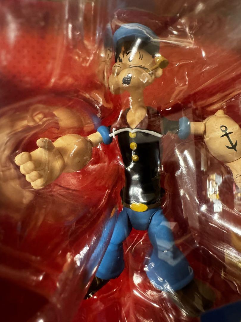希少アクションフィギュアポパイ、ブルートセット ワン12コレクティブ POPEYE ポパイ＆ブルート ストーミー